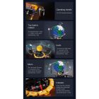 Jamara CaDA Set C71004W Solar System Bricks / 402864