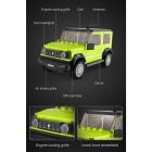 Jamara CaDA Set C55023W Suzuki Jimny 1:24 grün Bricks / 402865
