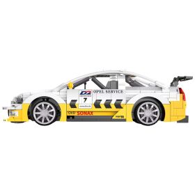 Jamara CaDA Set C51081W Opel Astra V8 Coupe 1:20 weiß 2,4GHz Bricks / 402867