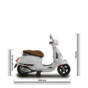 Jamara Ride-on Vespa GTS 125 weiss Li-Power 12.6 / 461836