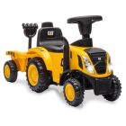 JAMARA Rutscher Caterpillar Traktor mit Anhänger gelb 2in1 / 464046