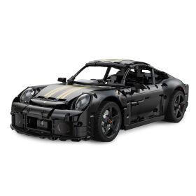 CaDA RUF GT 1:10 schwarz Bricks / 402874
