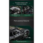 Jamara CaDA Set C63006W RUF GT 1:10 schwarz Bricks kompatibel mit Power Kit Pro D021-003 / 402874