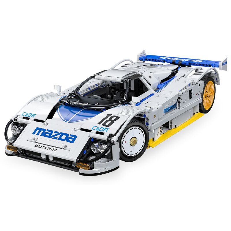 Jamara CaDA Set C63007W Mazda 787B 1:10 weiß Bricks kompatibel mit Power Kit Pro D021-003 / 402875