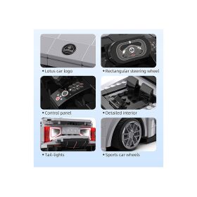 Jamara CaDA Set C51071W Lotus Evija 1:18 grau 2,4GHz Bricks / 402876