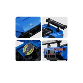 CaDA Maserati GT2 1:20 blau 2,4GHz Bricks / 402877
