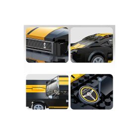 Jamara CaDA Set C51093W Shelby GT350 H 1:20 schwarz 2,4GHz Bricks / 402878