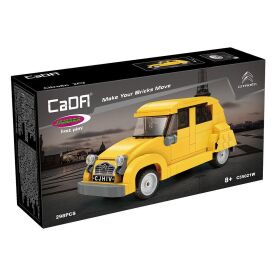 CaDA Citroën 2CV 1:24 gelb Bricks / 402879