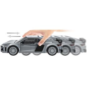 CaDA Audi R8 Coupé 1:24 grau Bricks / 402880