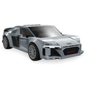 CaDA Audi R8 Coupé 1:24 grau Bricks / 402880