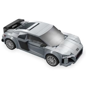 CaDA Audi R8 Coupé 1:24 grau Bricks / 402880