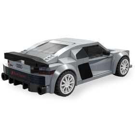 CaDA Audi R8 Coupé 1:24 grau Bricks / 402880