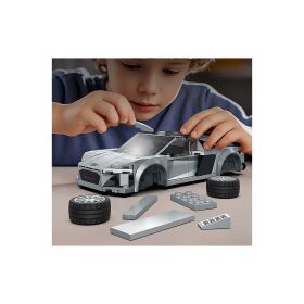 CaDA Audi R8 Coupé 1:24 grau Bricks / 402880