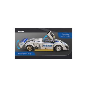 Jamara CaDA Set C55029W Mazda 787B 1:24 weiß Bricks / 402881