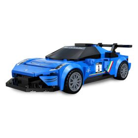 Jamara CaDA Set C55031W Maserati GT2 1:24 blau Bricks /...