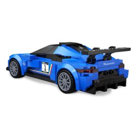 Jamara CaDA Set C55031W Maserati GT2 1:24 blau Bricks / 402882