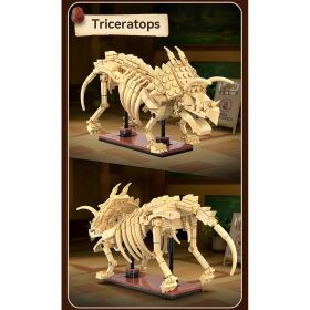 Jamara CaDA Set C59013W Dinosaurier Fossil Triceratops Bricks / 402890