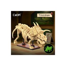 Jamara CaDA Set C59013W Dinosaurier Fossil Triceratops Bricks / 402890