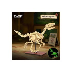 CaDA CaDA Set C59014W Dinosaurier Fossil Velociraptor Bricks / 402891