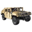 Jamara CaDA Set C61036W Humvee 1:8 braun Bricks kompatibel mit Power Kit Pro D021-003 / 402892