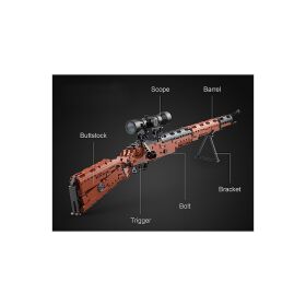 Jamara CaDA Set C61010W Karabiner 98K braun Bricks / 402893