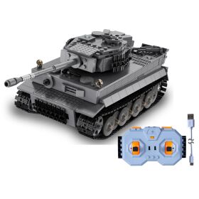 Jamara CaDA Set C61071W Panzer Tiger 1:35 grau 2,4GHz Bricks / 402894