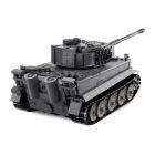 CaDA Panzer Tiger 1:35 grau 2,4GHz Bricks / 402894