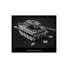 CaDA Panzer Tiger 1:35 grau 2,4GHz Bricks / 402894