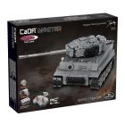CaDA Panzer Tiger 1:35 grau 2,4GHz Bricks / 402894