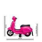 Jamara Ride-on Vespa Mini pink Li-Power 8.4 / 461858