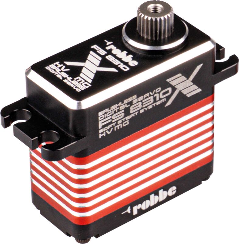 Robbe Modellsport FS 8310X HV MG Digital Servo Brushless Motor, 8mm Maxx Abtrieb / 9140