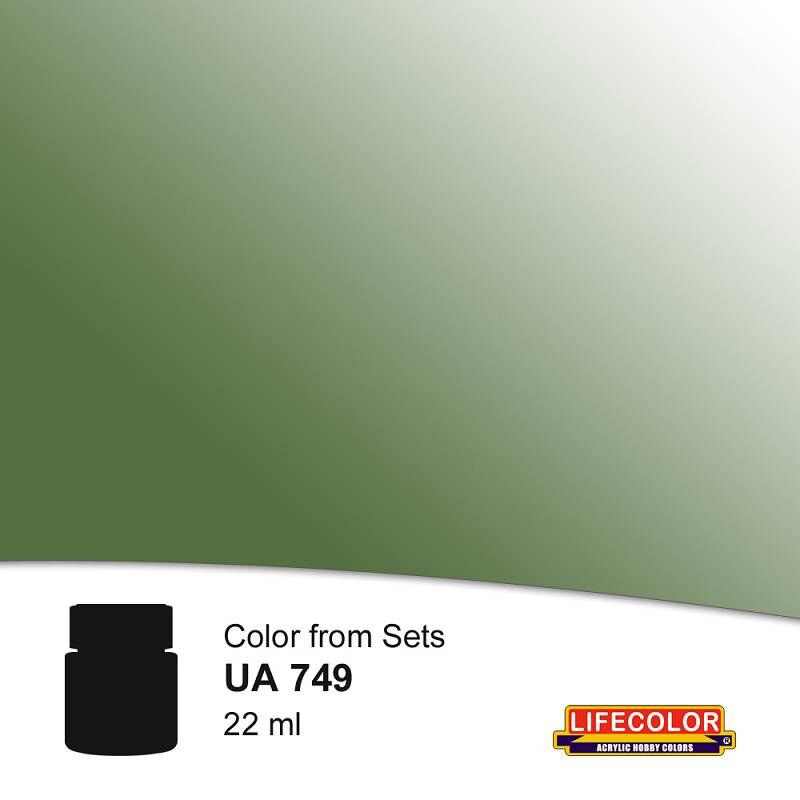 Lifecolor Vegetable Origin Damp Green 22ml Acryl Farbe / LCUA749