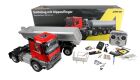 AMEWI / Mercedes-Benz Arocs Sattelzug mit Kippauflieger 4x4 1:14 RTR rot / 22695