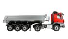 AMEWI / Mercedes-Benz Arocs Sattelzug mit Kippauflieger 4x4 1:14 RTR rot / 22695