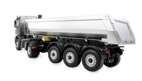 AMEWI / Mercedes-Benz Arocs Sattelzug mit Kippauflieger 4x4 1:14 RTR anthrazit / 22696