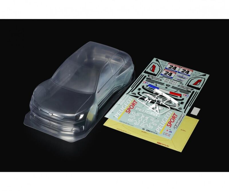 TAMIYA Karosserie Satz Peugeot 306 Maxi RS 257mm / 300051753