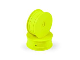 HUDY 1/10 OFF-ROAD WHEEL 2WD FRONT YELLOW (2) / HUD803210-Y