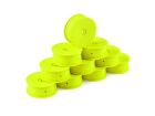 HUDY 1/10 OFF-ROAD WHEEL 2WD FRONT YELLOW (10) / HUD803211-Y