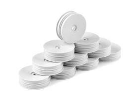 HUDY 1/10 OFF-ROAD WHEEL 2WD FRONT NARROW WHITE (10) /...