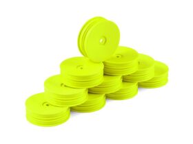 HUDY 1/10 OFF-ROAD WHEEL 2WD FRONT NARROW YELLOW (10 /...