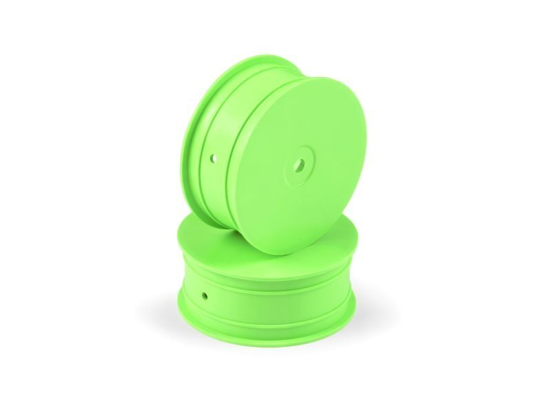 HUDY 1/10 OFF-ROAD WHEEL 4WD FRONT GREEN (2) / HUD803230-G