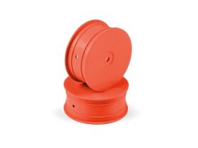 HUDY 1/10 OFF-ROAD WHEEL 4WD FRONT ORANGE (2) / HUD803230-O