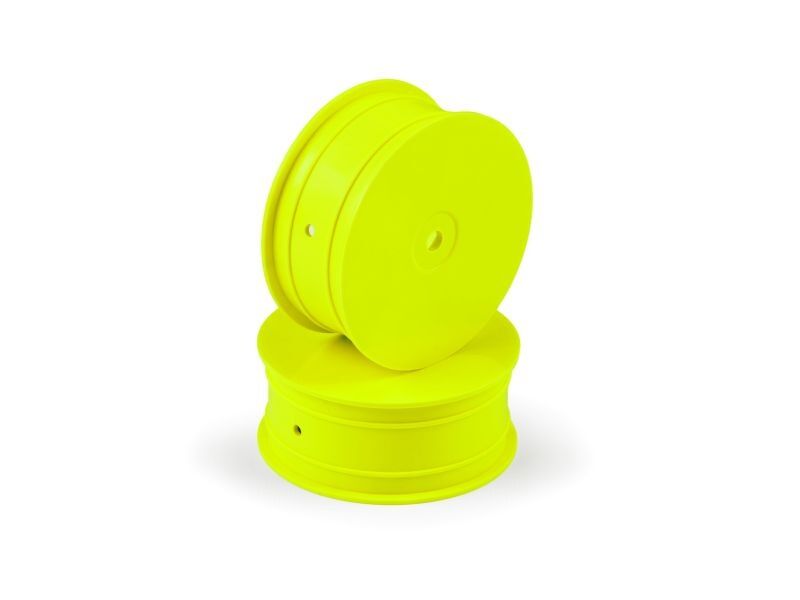 HUDY 1/10 OFF-ROAD WHEEL 4WD FRONT YELLOW (2) / HUD803230-Y