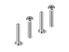 HUDY TITANIUM SUPER-LOW HEAD SCREW CENTERING DIA M3x18...