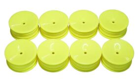 MUGEN 2WD Front Wheels 2.2in 12mm Hex (Yellow) MSB1 (8...