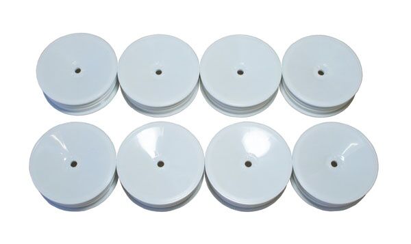 MUGEN 2WD Front Narrow Wheels 2.2in 12mm Hex (White) MSB1 (8 Stk) / MUGB2909W/8