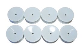 MUGEN 2WD Front Narrow Wheels 2.2in 12mm Hex (White) MSB1...