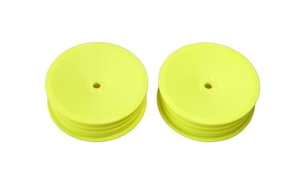 MUGEN 2WD Front Narrow Wheels 2.2in 12mm Hex (Yellow) MSB1 / MUGB2909Y