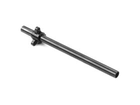 XRAY X12 REAR SOLID AXLE STEEL SHAFT FOR 1-PIECE CHASSIS...