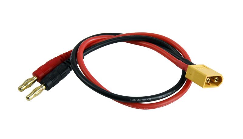 AMEWI / Ladekabel XT60, 300mm / 28231